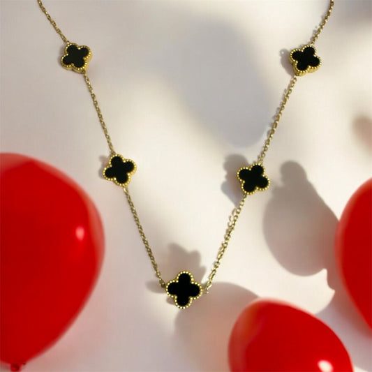 Black Clover Necklace