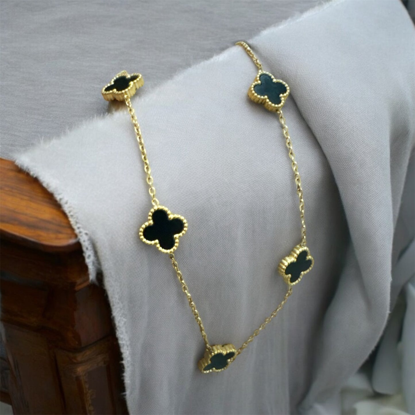 Black Clover Necklace
