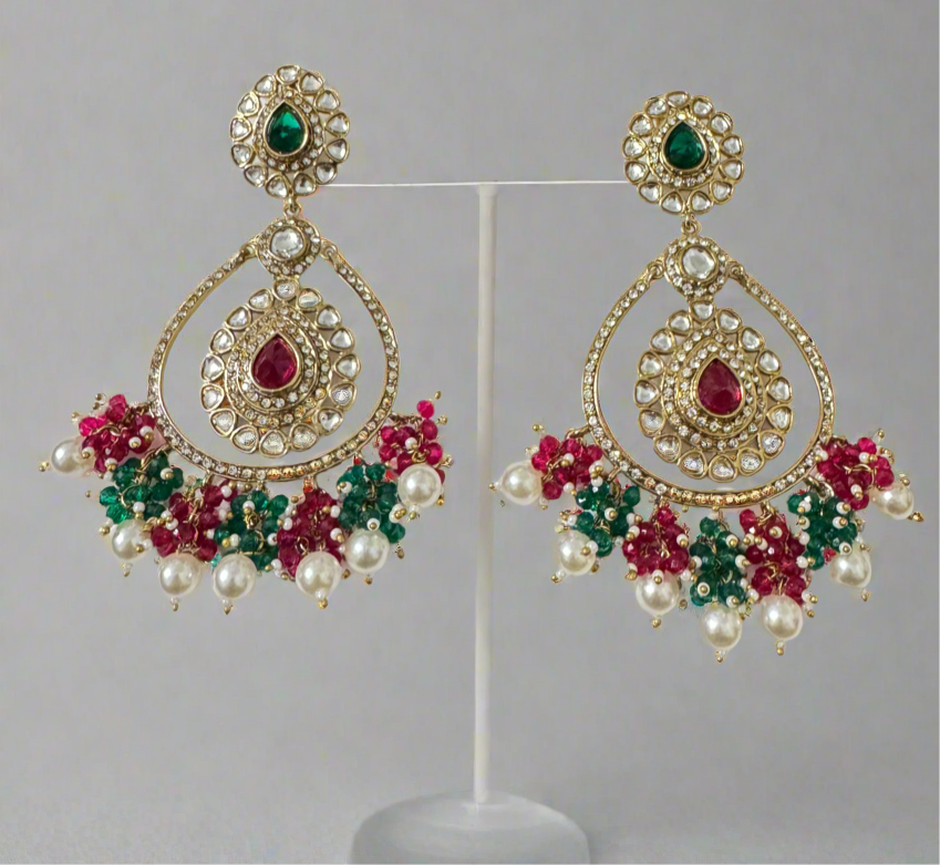 Multi-Colour Aliya Chandbali