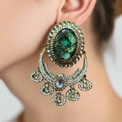 Emerald Green Chandbalis