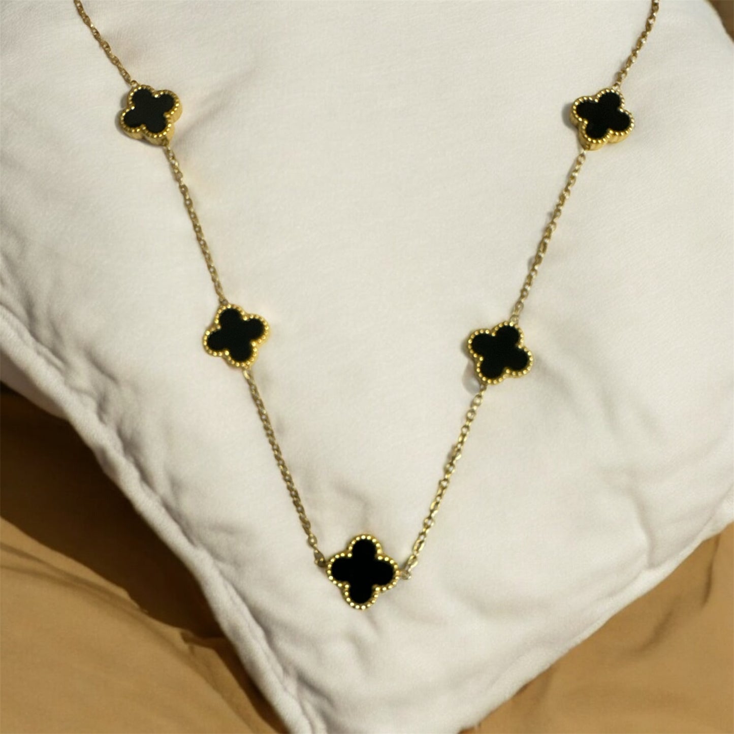 Black Clover Necklace