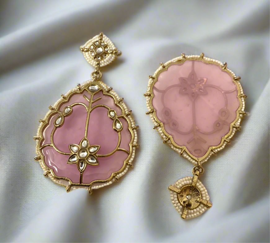 Blush Pink Chandbali