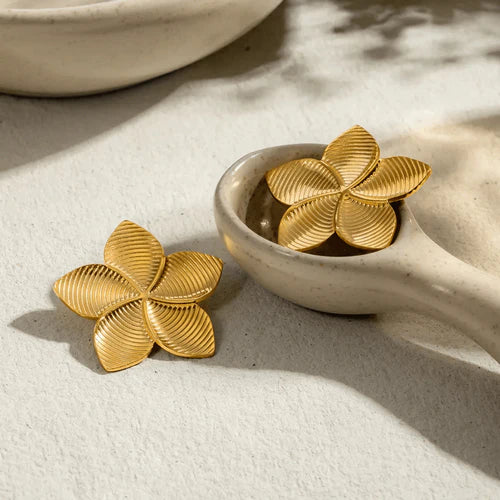 Flower Statement Earrings