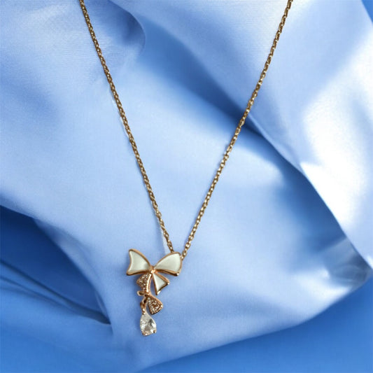 Rosegold Necklace With Charm
