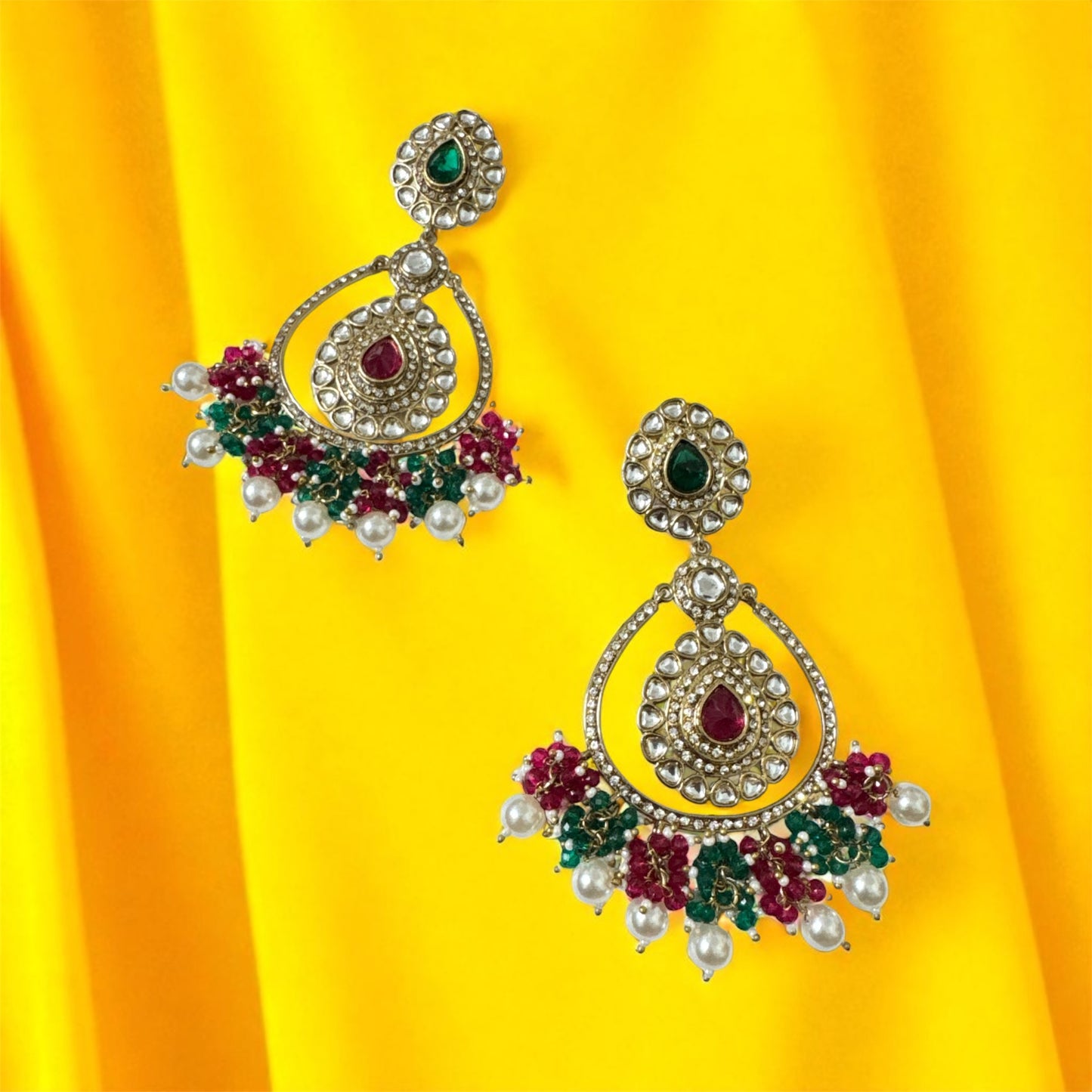 Multi-Colour Aliya Chandbali