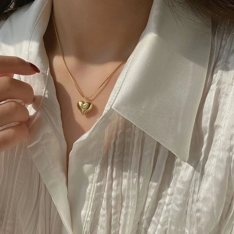 Bold Heart Necklace