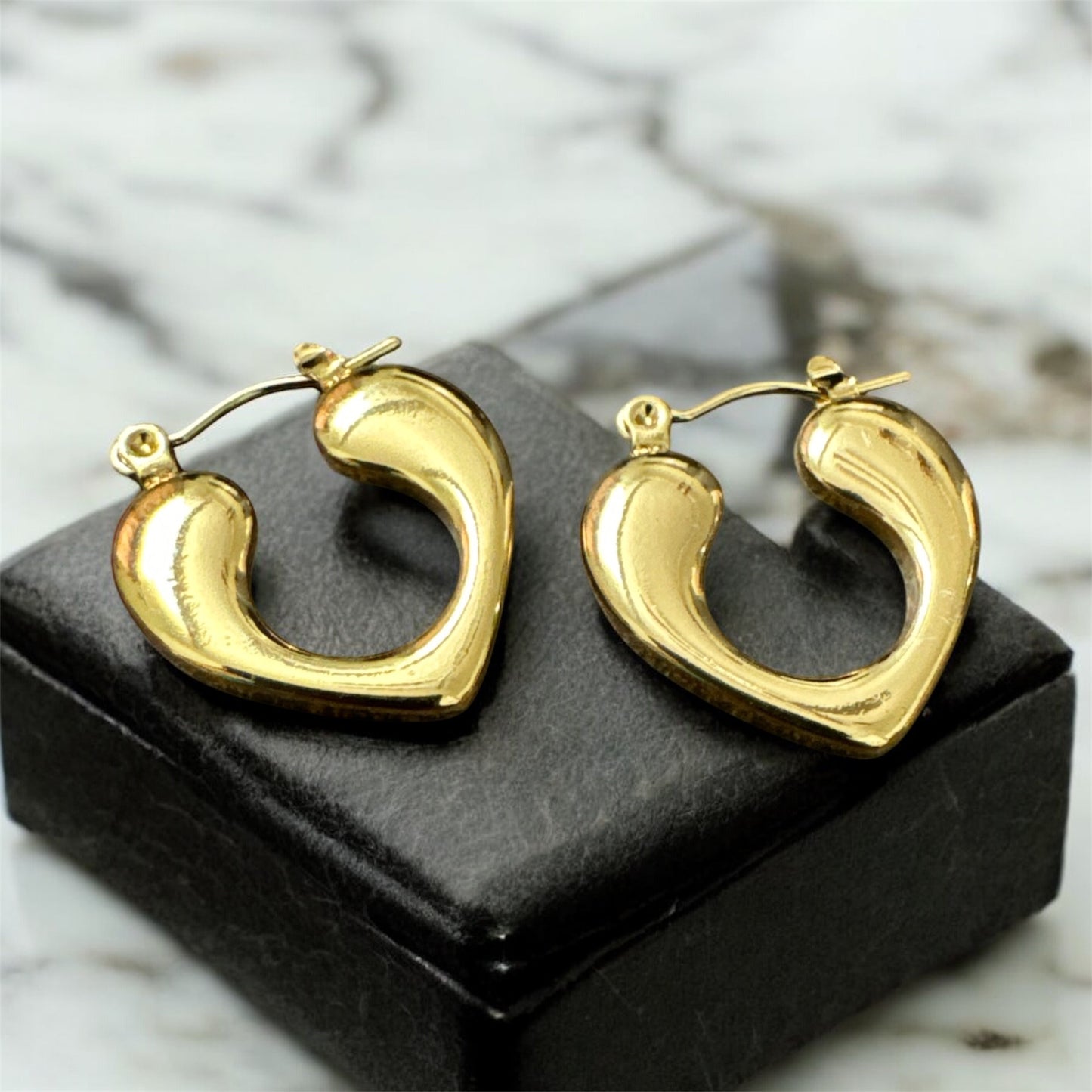 Golden Hoops Earrings