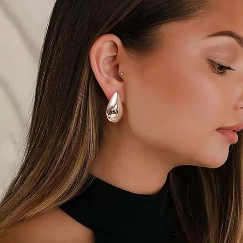 Sliver Teadrop Earrings