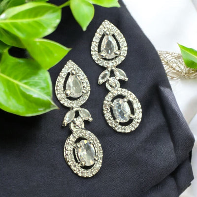 Sliver Zirconia Jewellery Set