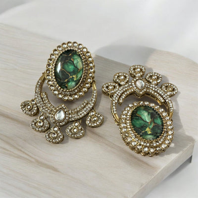 Emerald Green Chandbalis