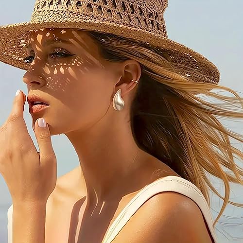 Sliver Teadrop Earrings