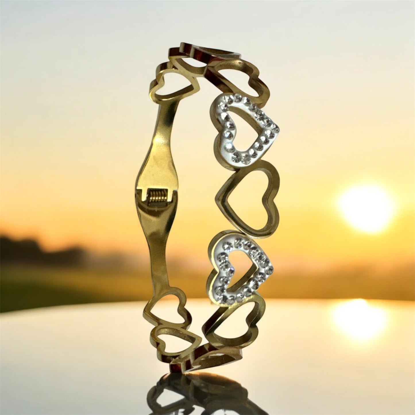 Hearts Shaped Bracelet