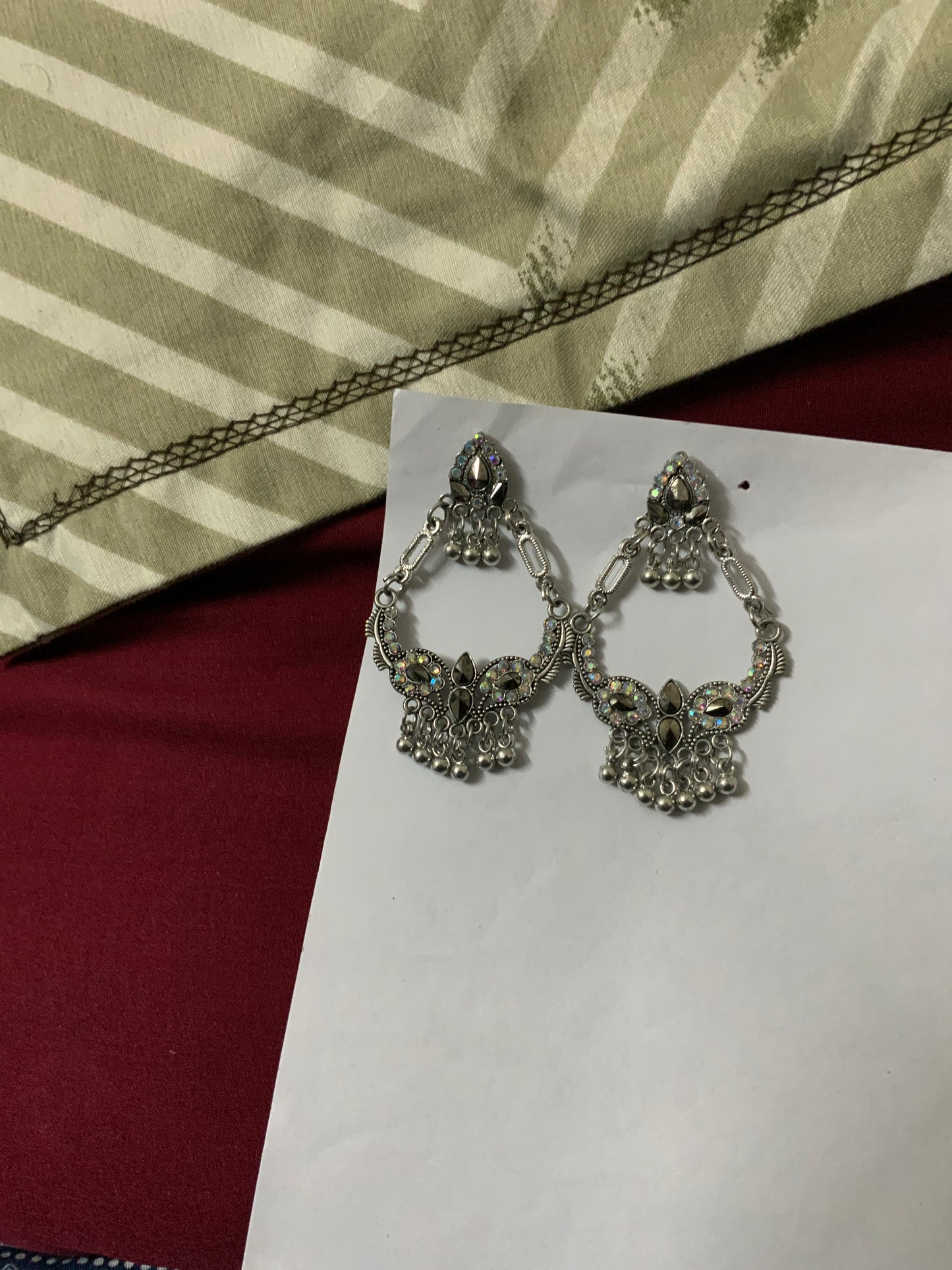 Party Wear Oxidised Chandbali