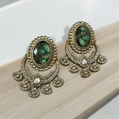 Emerald Green Chandbalis