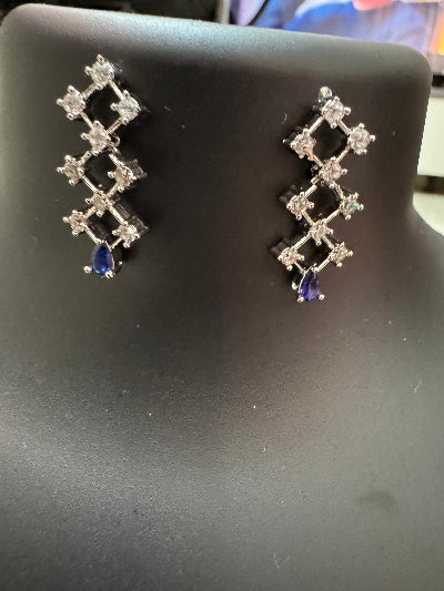 Blue Zirconia Jewellery Set