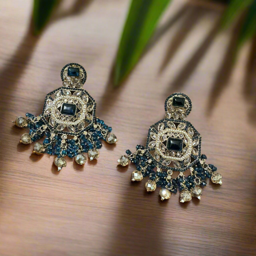 Emerald Blue Chandbalis