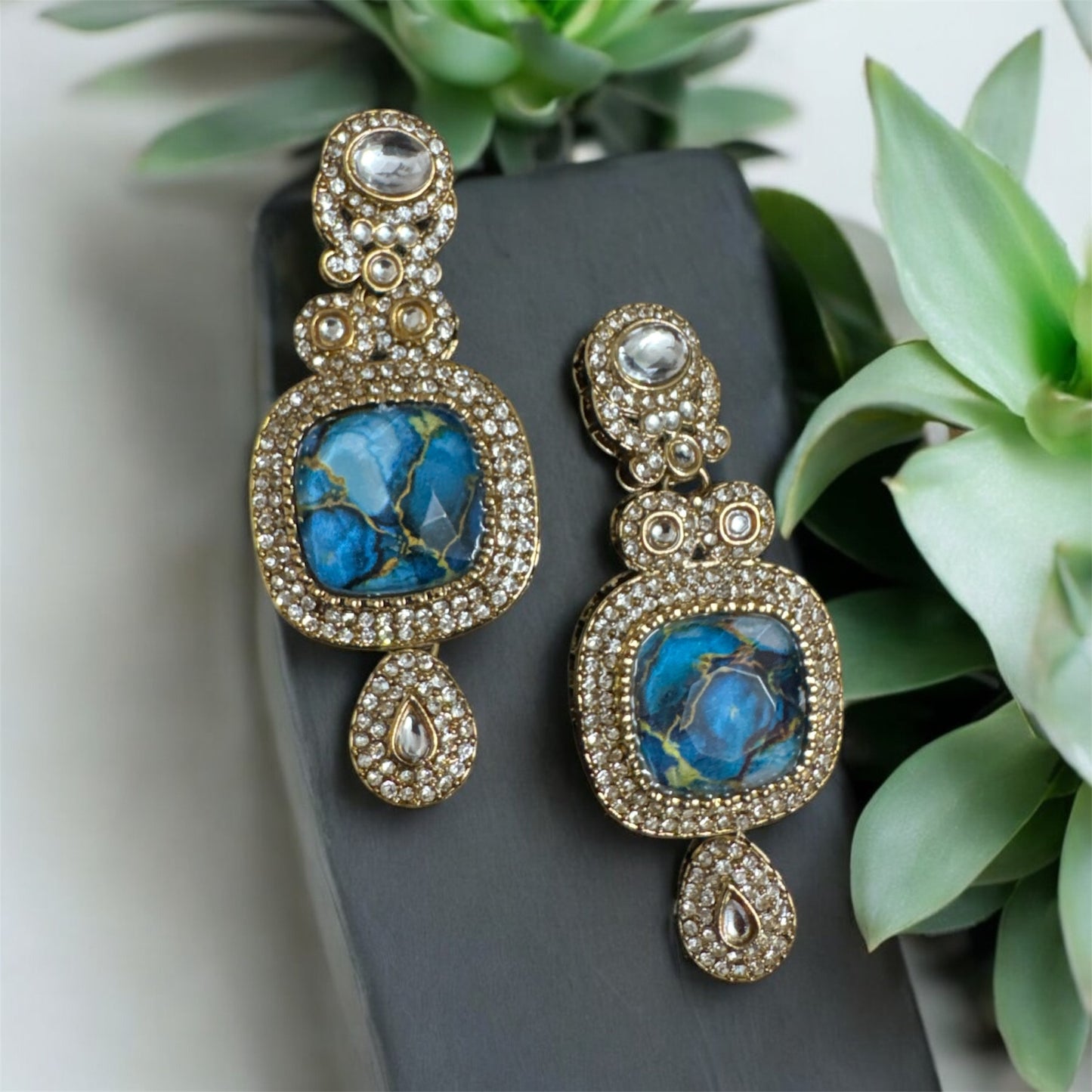 Blue Azure Dangles