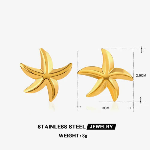 StarFish Statement Earrings