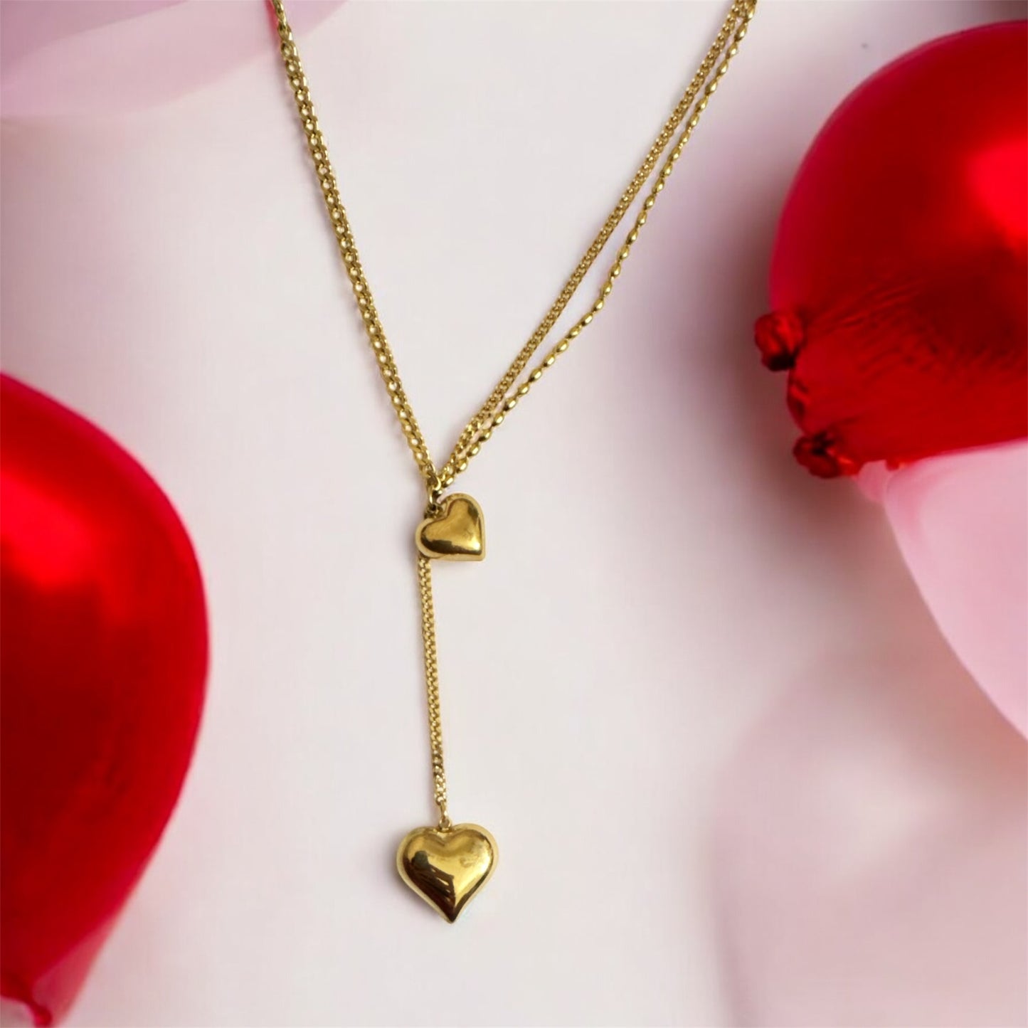 2 Heart Necklace