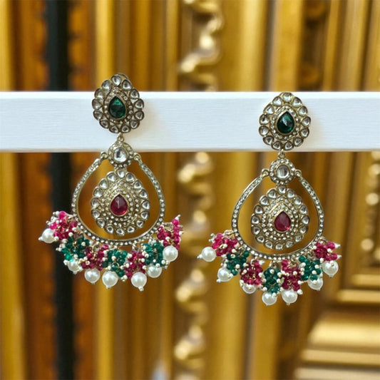 Multi-Colour Aliya Chandbali