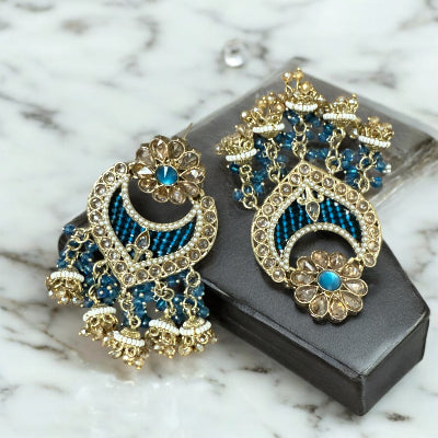 Emerald Blue Chandbalis