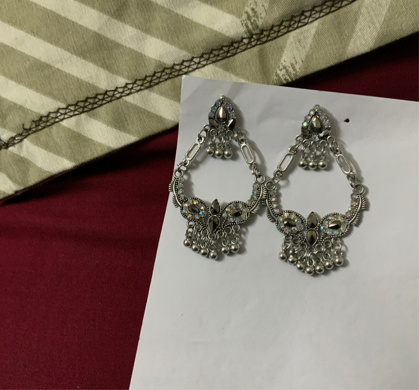 Party Wear Oxidised Chandbali