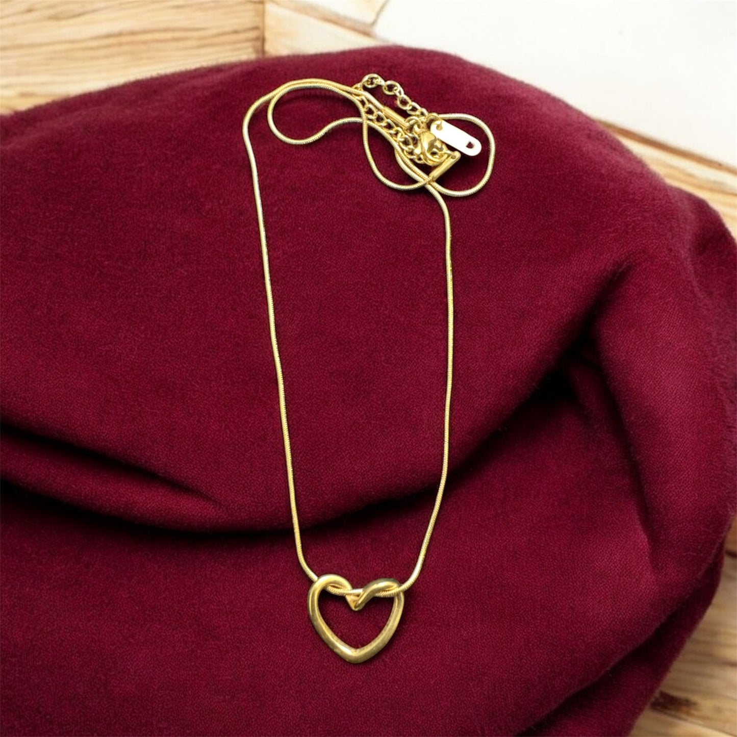Heart Chain Necklace