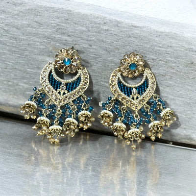 Emerald Blue Chandbalis