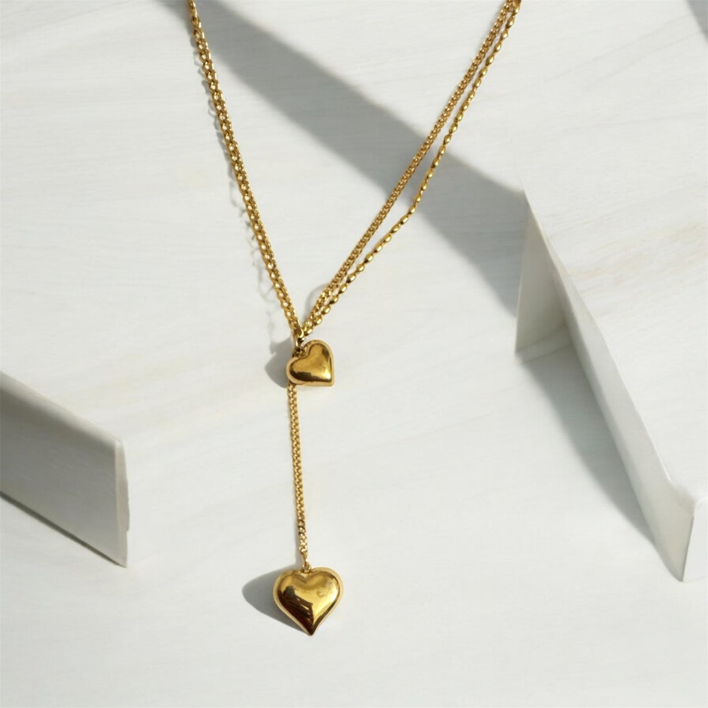2 Heart Necklace