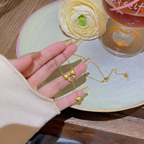 Love and Bow Necklace