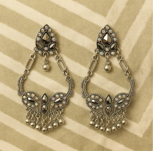 Party Wear Oxidised Chandbali