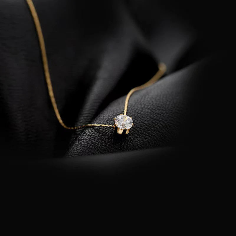 Circular Stone Necklace
