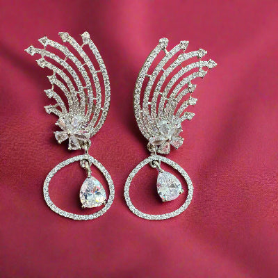 SLIVER ZIRCONIA DANGLERS