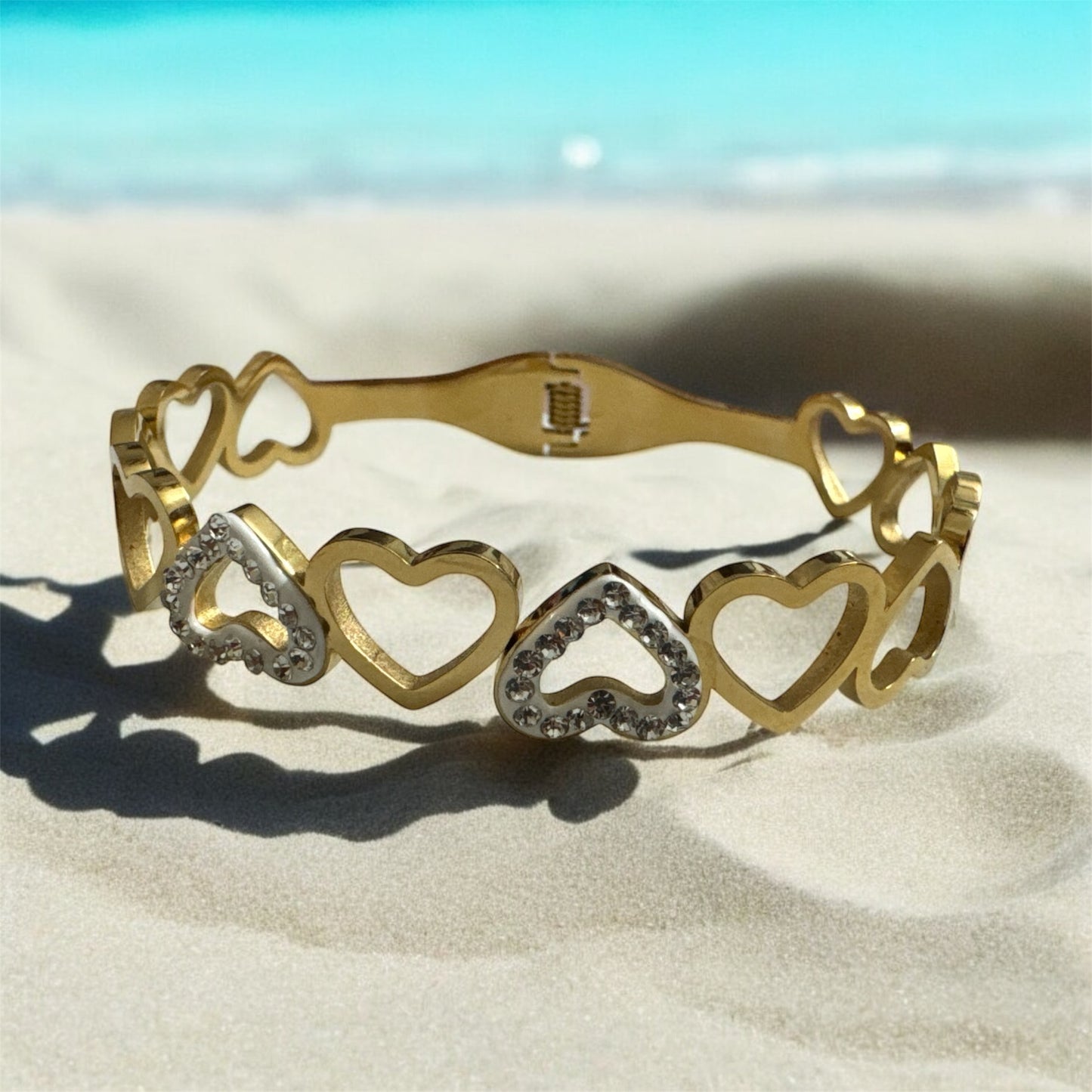 Hearts Shaped Bracelet