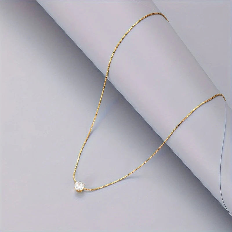 Circular Stone Necklace