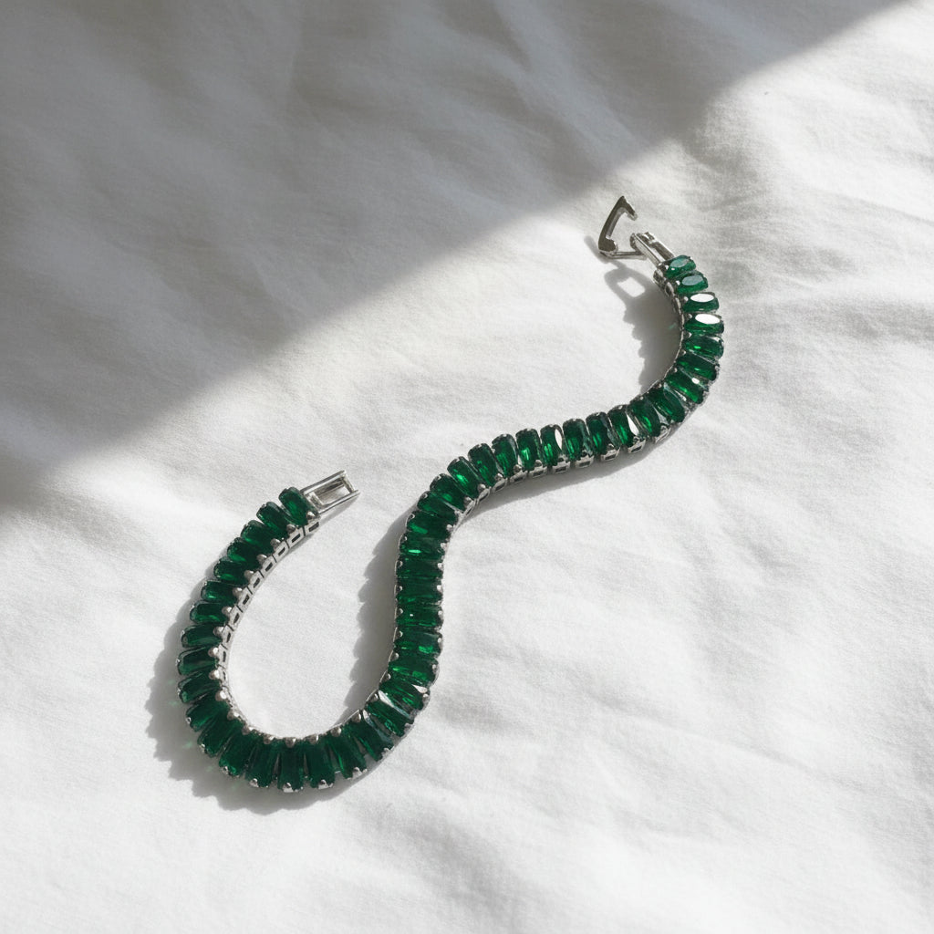 Emerald Green Loose Bracelet