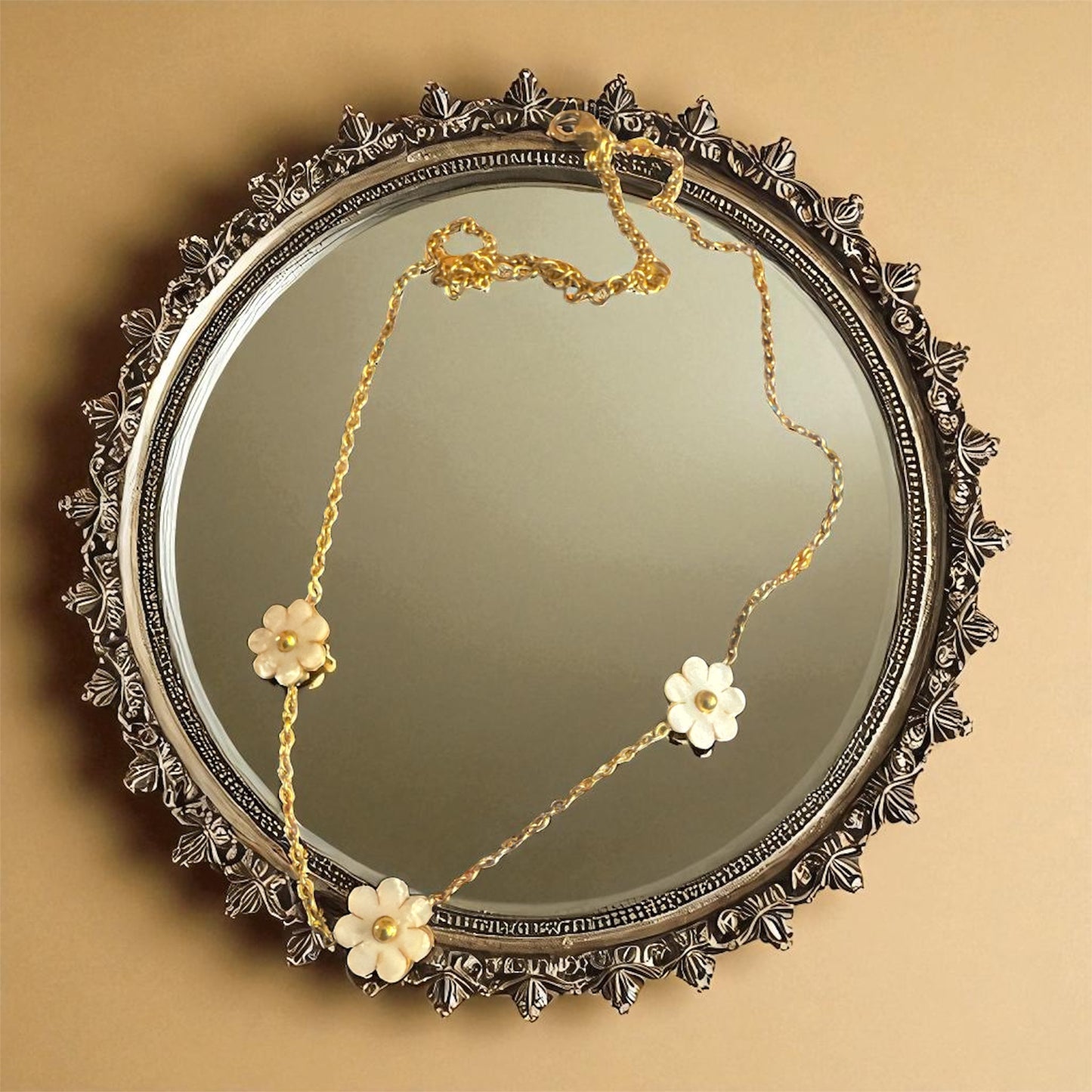 White Clover Necklace