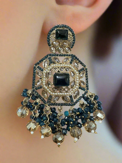 Emerald Blue Chandbalis