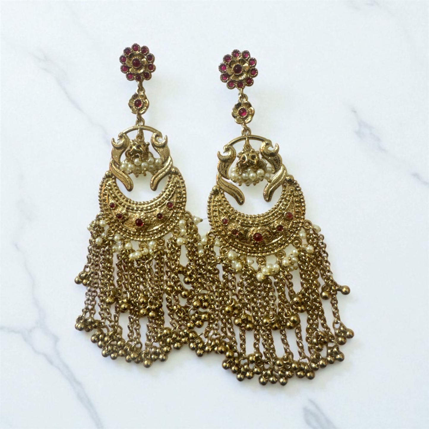 Golden Jhalar Chandbali