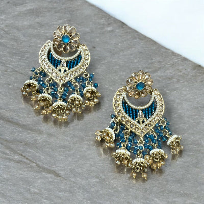 Emerald Blue Chandbalis