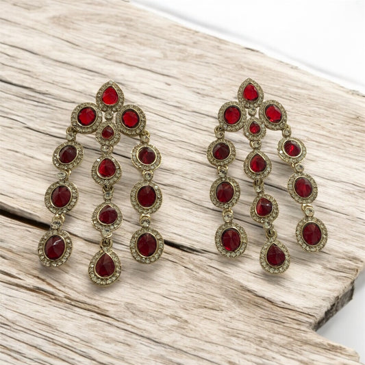 Red Diamond Stone Dangler