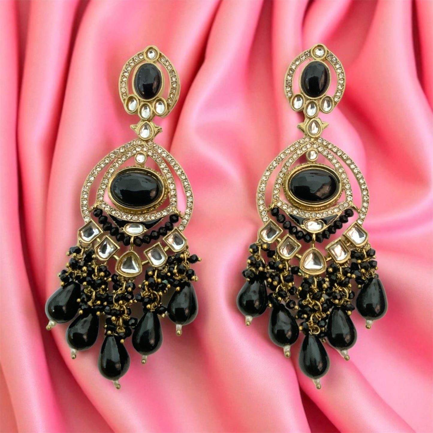 Black Rani Chandbali