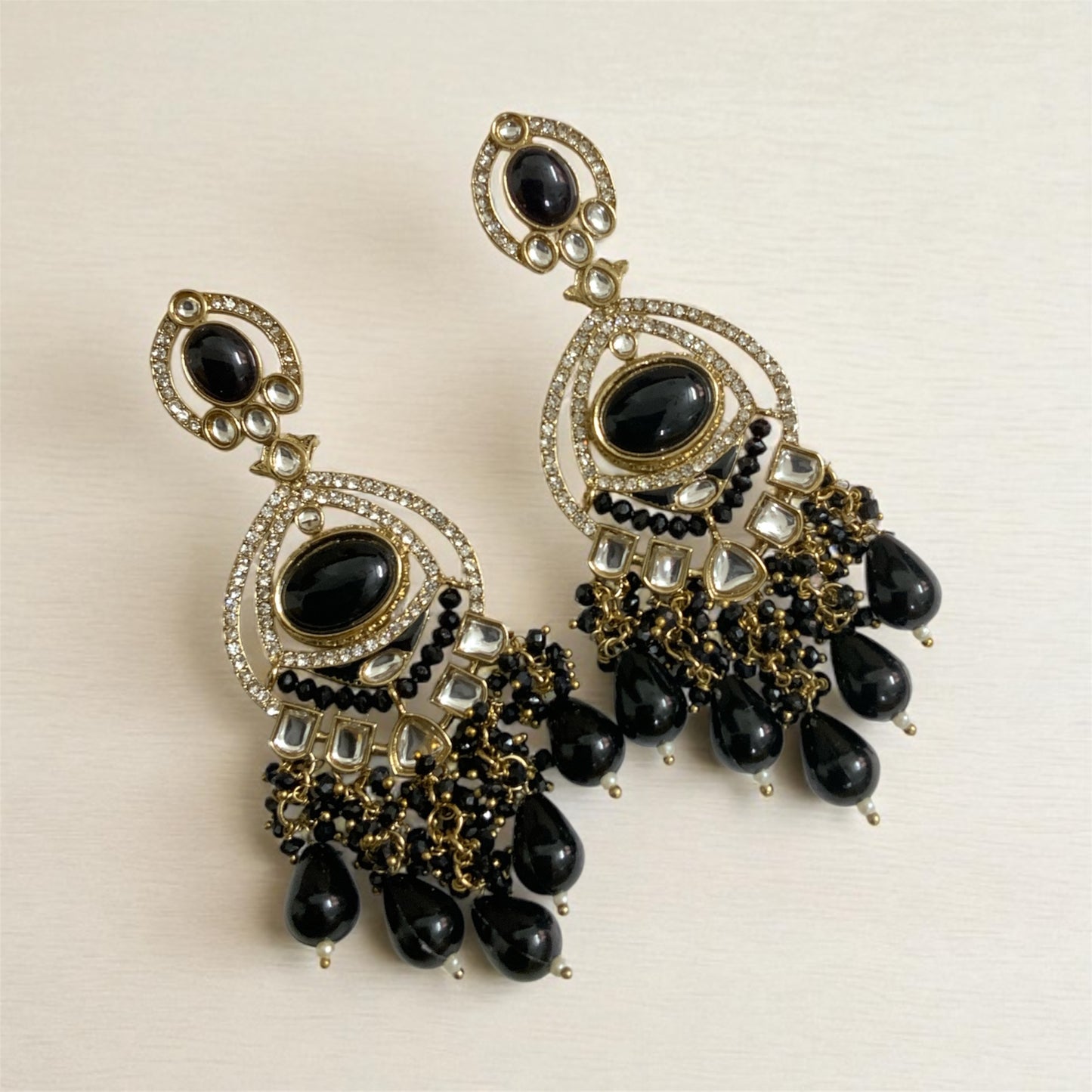 Black Rani Chandbali