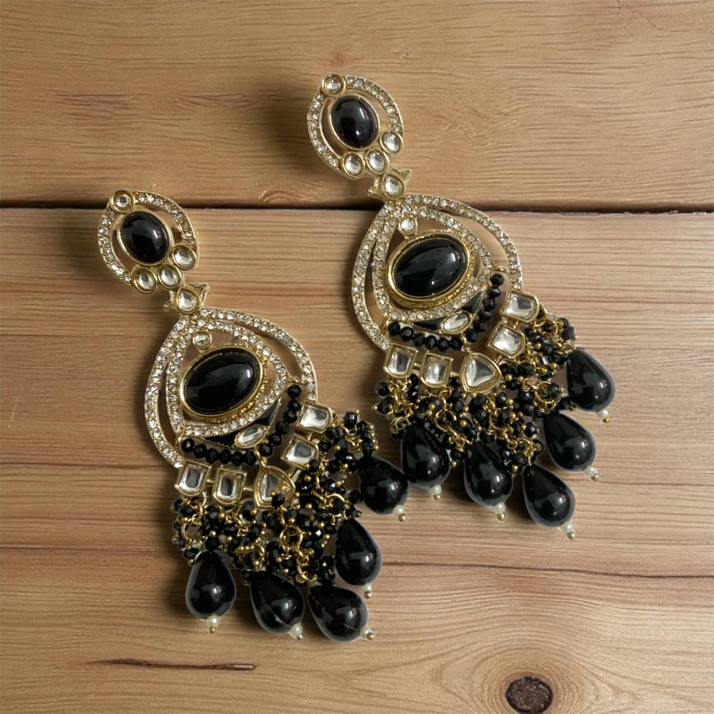 Black Rani Chandbali
