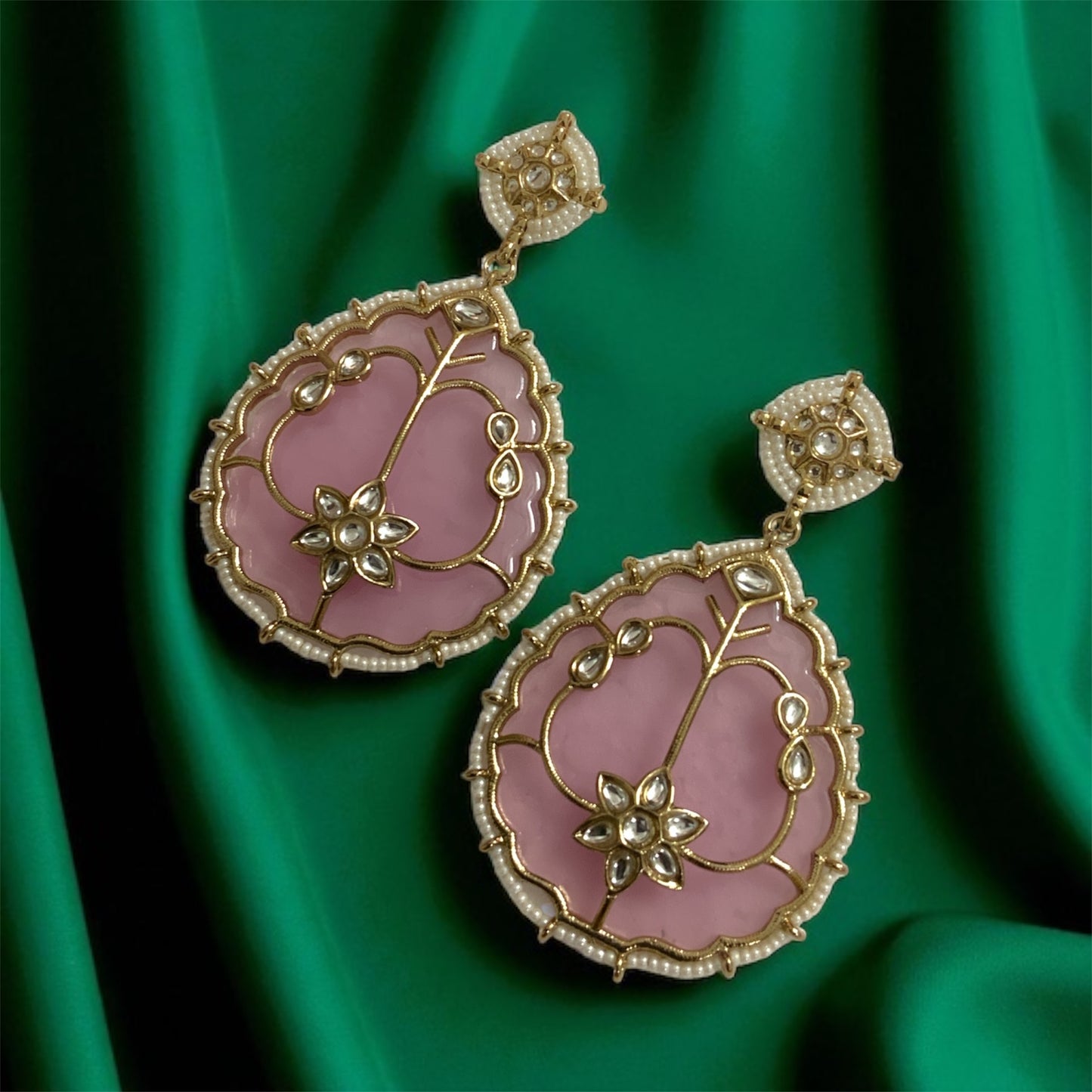 Blush Pink Chandbali