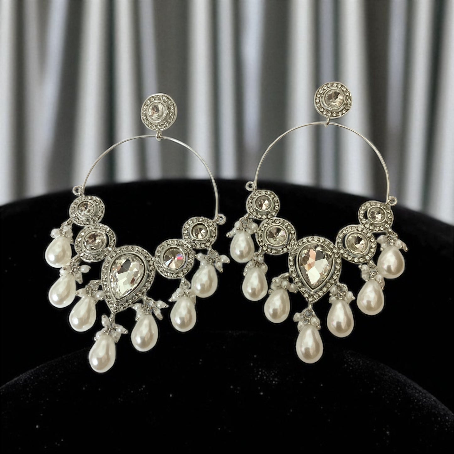 Ivory Designer Chandbali
