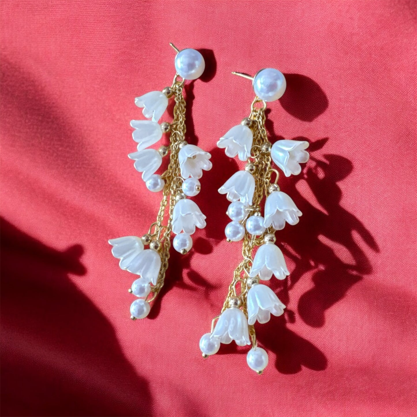 Party Wear Pearl Earrings