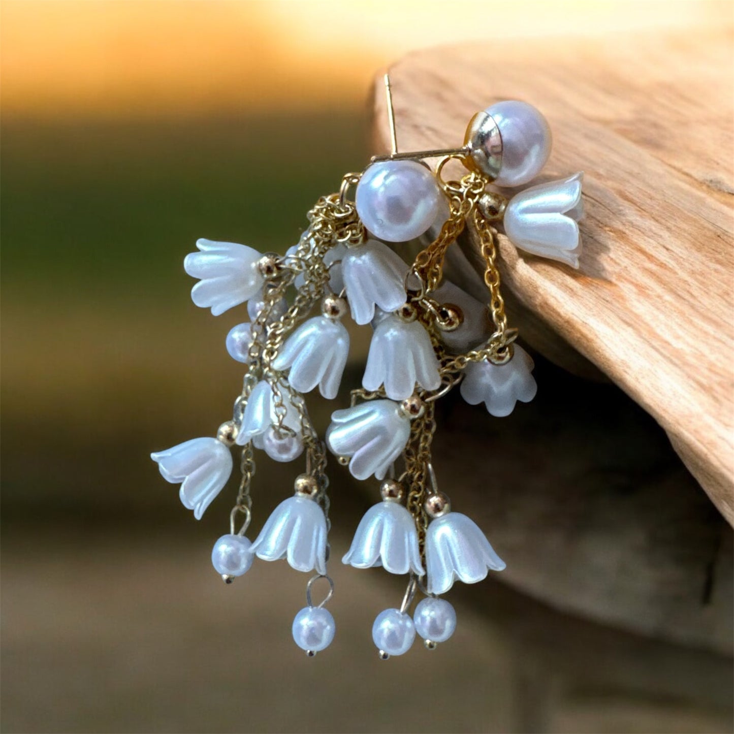 Party Wear Pearl Earrings