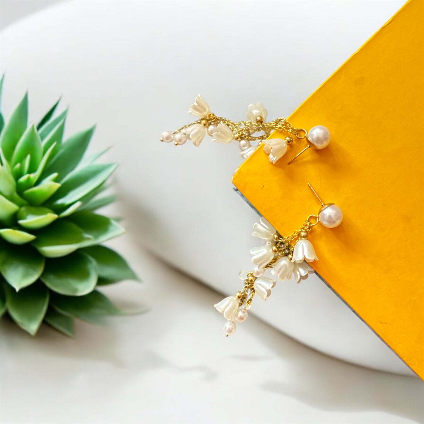 Party Wear Pearl Earrings