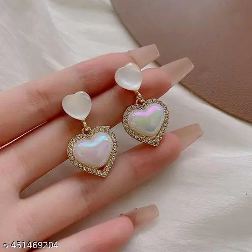 Double Heart Earrings